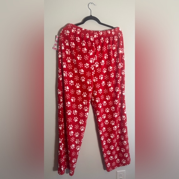 Red Christmas Fleece Pajama Pants – Women’s XL, NWT - Picture 2 of 5